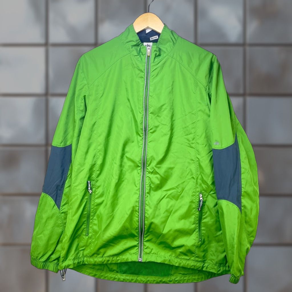 Alo VINTAGE Alo Yoga Zip-Up Windbreaker Jacket Women’s 2XL Size XXL / US 16-18 / IT 52-54 - 1 Thumbnail
