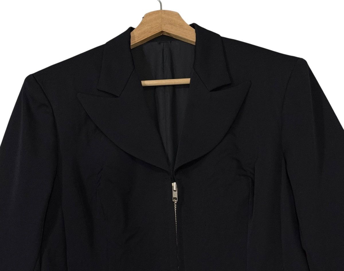 Y's Vintage Y’s By Yohji Yamamoto Full Length Zipper Wool Jacket Size M / US 6-8 / IT 42-44 - 6 Thumbnail