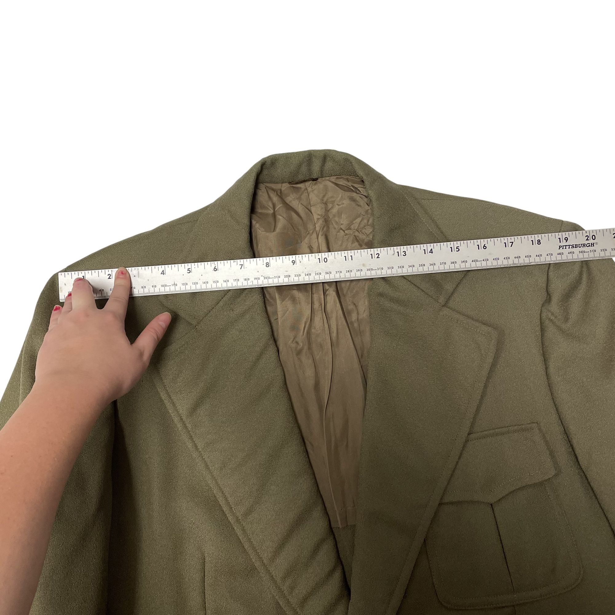 Other Vtg Shipley Sport Coat BELTED BACK Flap Pocket Jacket Size 42L - 9 Thumbnail