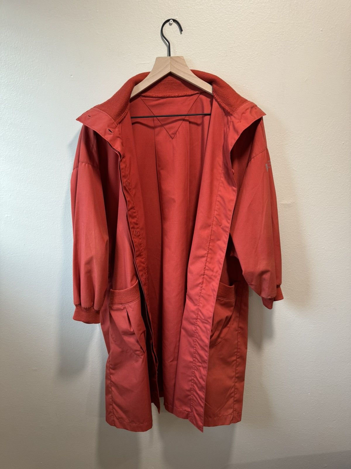 Issey Miyake Design Studio Squirrel Wind Shell Work Jacket Red Size US M / EU 48-50 / 2 - 6 Thumbnail