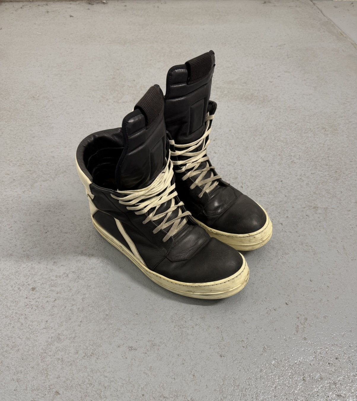 Rick Owens Rick Owens Geobasket Size US 12 / EU 45 - 1 Thumbnail