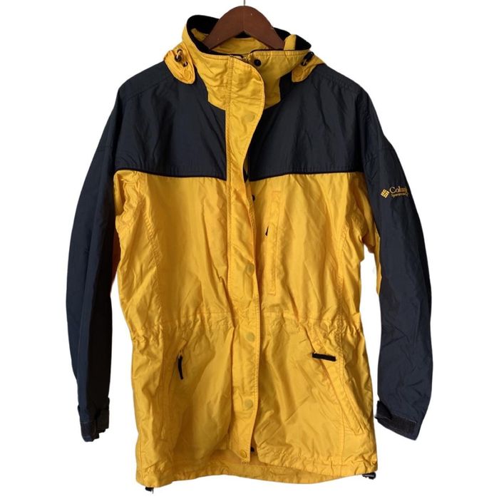 Columbia Columbia yellow and black ski jacket size medium Grailed