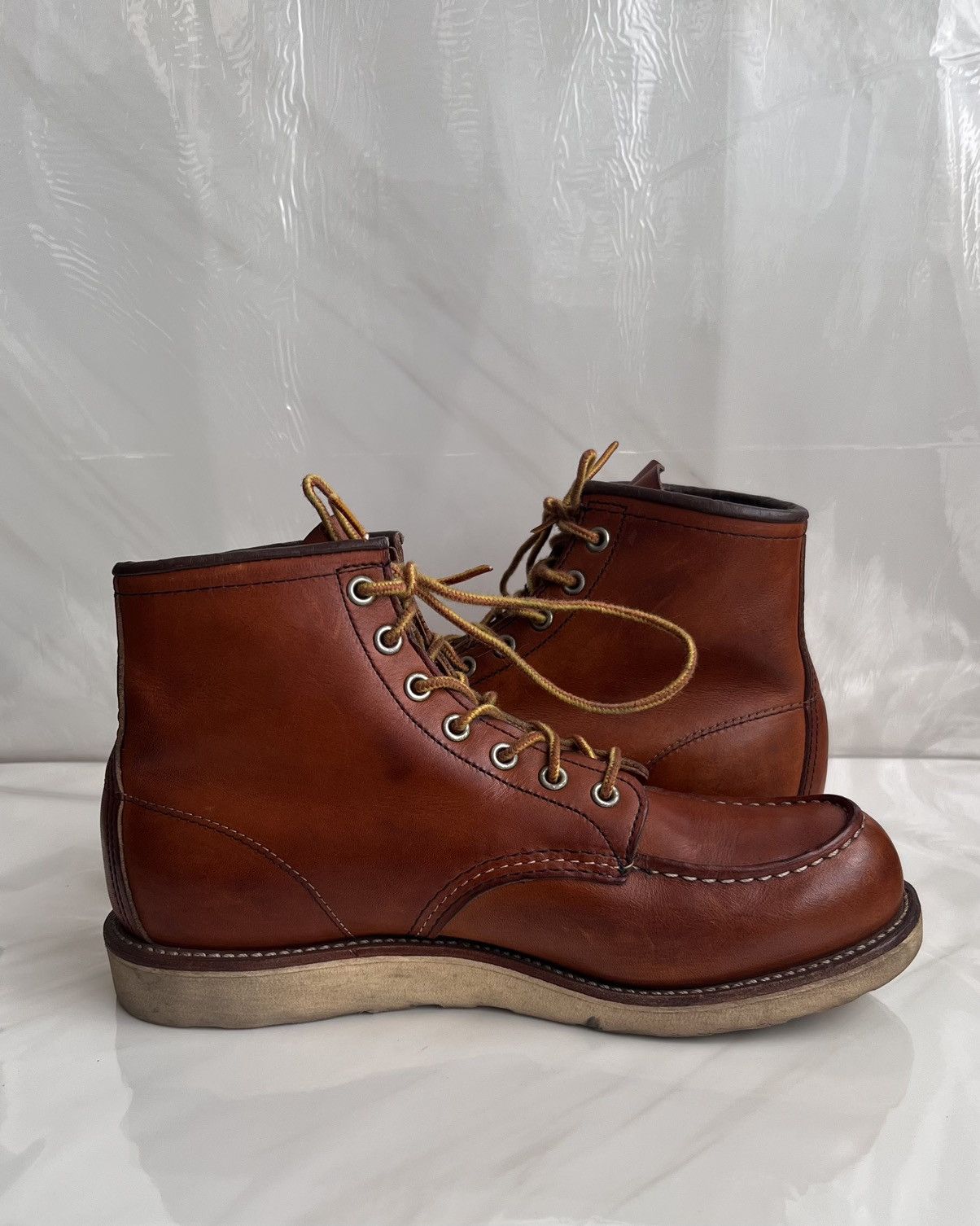 Red Wing Red wing #875 moc toe brown leather boot size 8.5 D Size US 8.5 / EU 41-42 - 6 Thumbnail