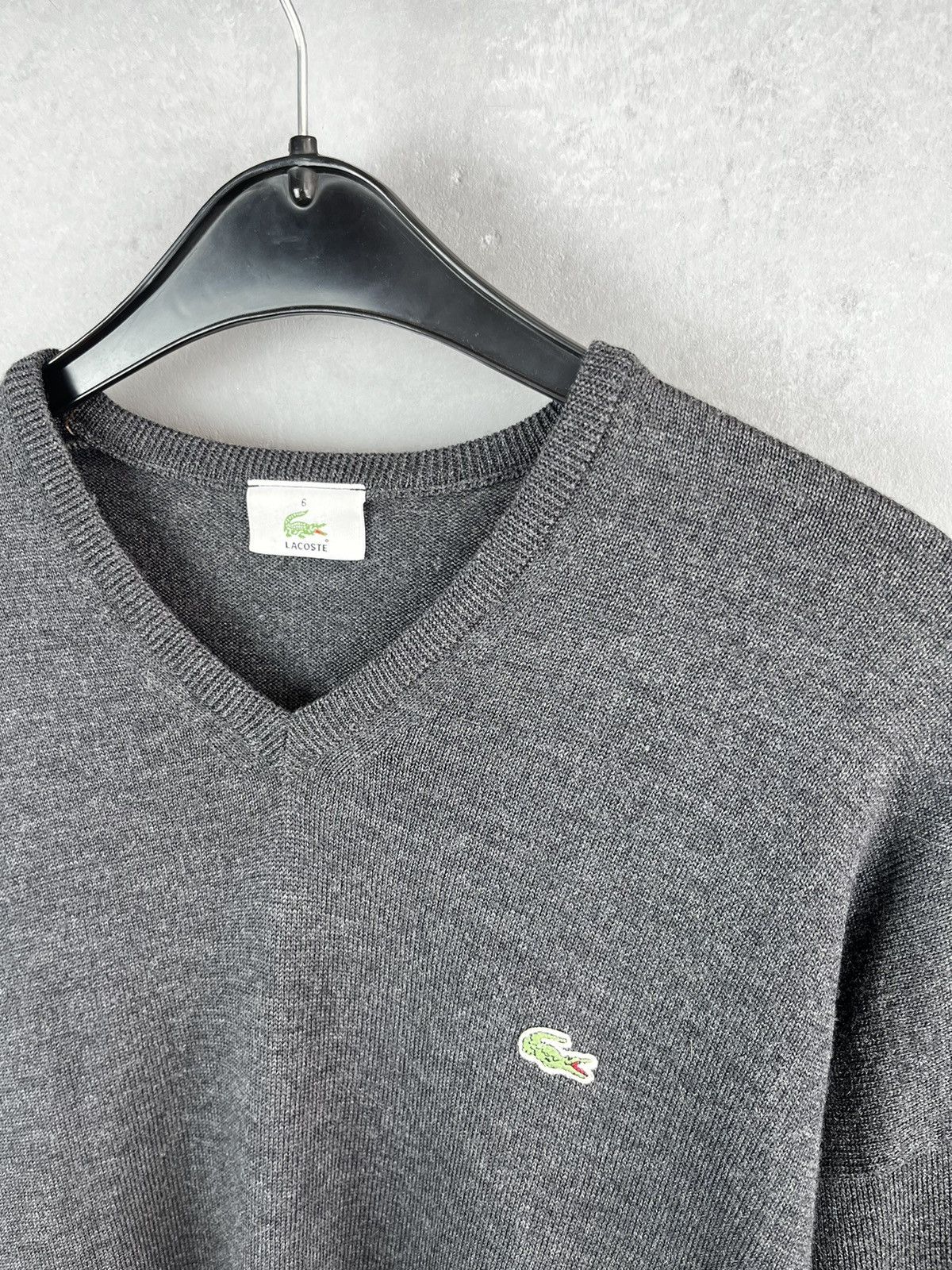 Lacoste × Vintage Lacoste pullover sweater Size US XL / EU 56 / 4 - 2 Thumbnail