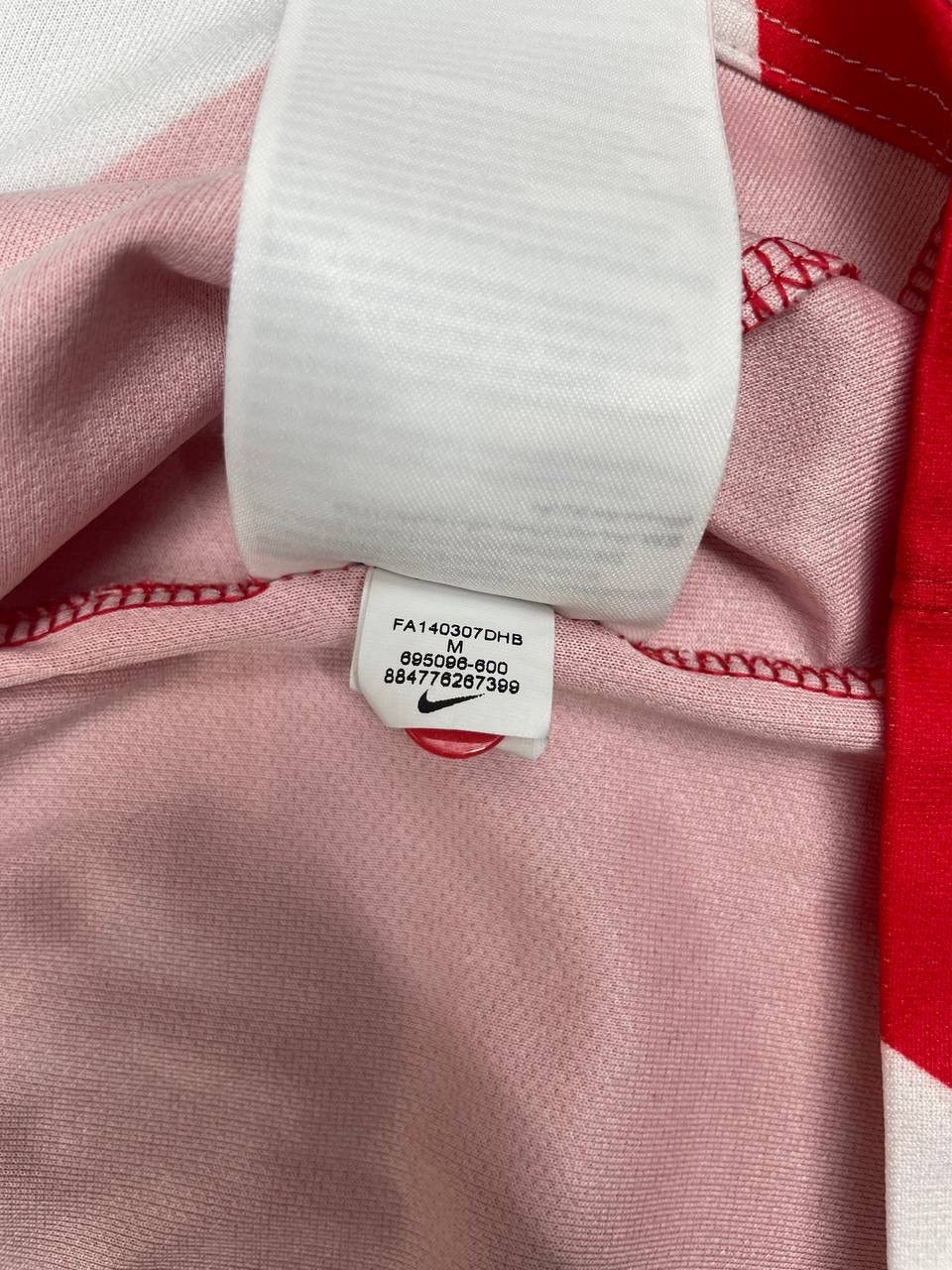 Nike Nike AS Monaco Home FootballJersey Shirt2014-2015 Red White Size US M / EU 48-50 / 2 - 9 Thumbnail