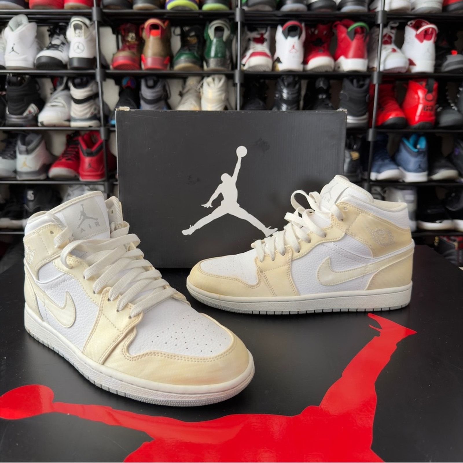 2011 Air Jordan 1 Phat ‘White Wolf Grey’ Size 8 Mens