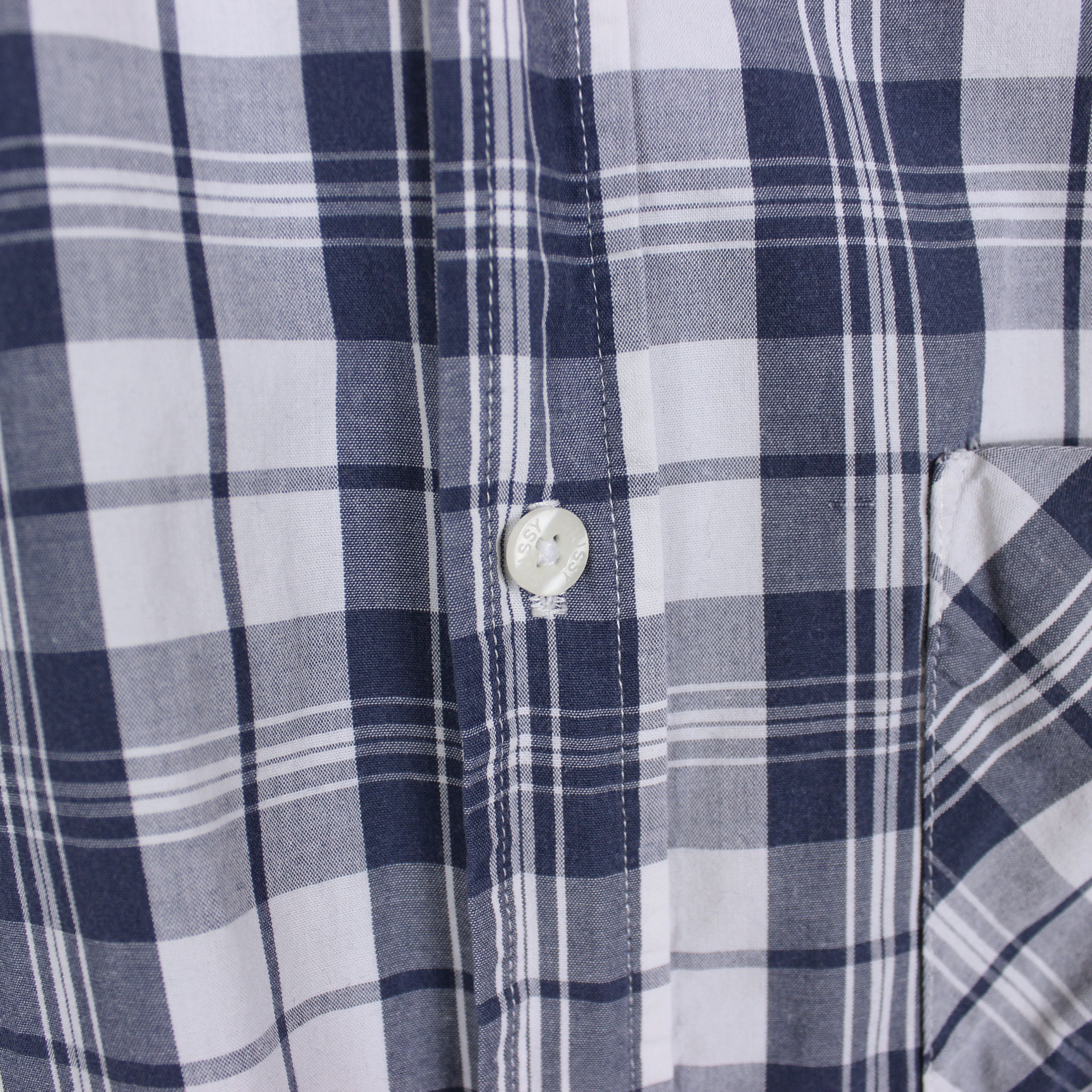Stussy Stussy checkered shirt logo shirt men buttons ups M Size US M / EU 48-50 / 2 - 5 Thumbnail