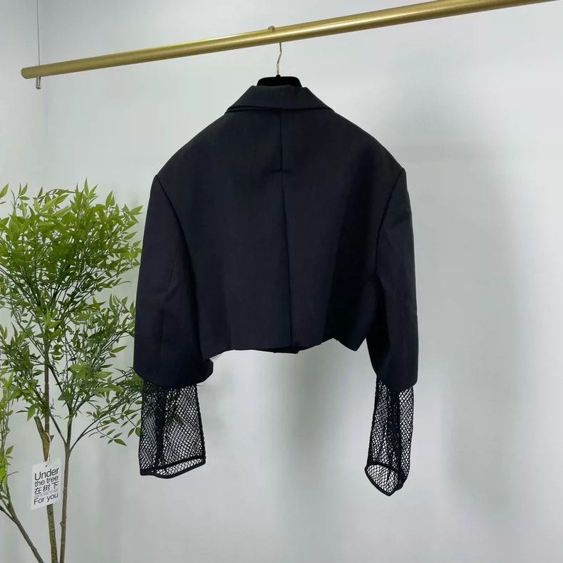 Louis Vuitton Louis Vuitton Mesh sleeve short blazer Size XS / US 0-2 / IT 36-38 - 1 Thumbnail