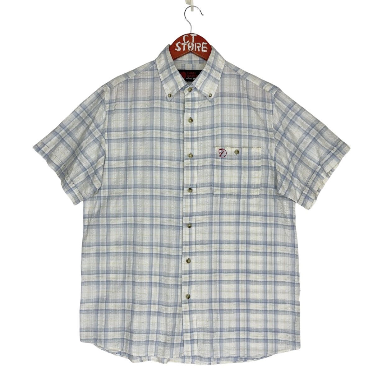 Fjallraven × Vintage Fjall Raven Button Shirt Size US M / EU 48-50 / 2 - 1 Thumbnail