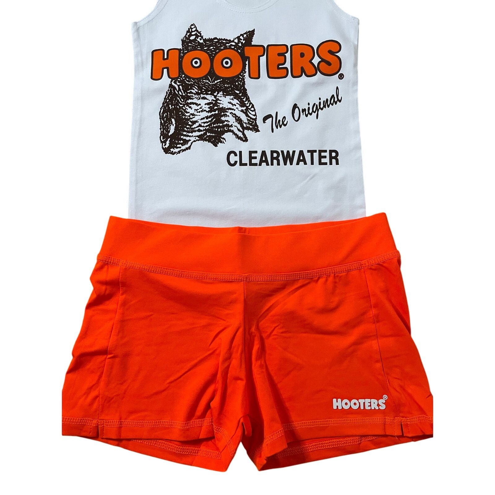 Other New Women Hooters Girl Uniform Tank Shorts Pouch Name Tag Xs Size XS / US 0-2 / IT 36-38 - 6 Thumbnail