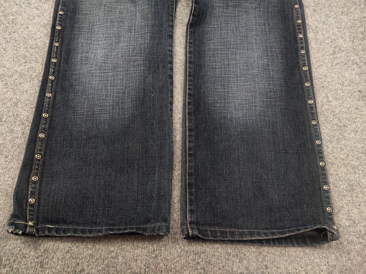 Le Grande Bleu (L.G.B.) Vintage Japan Le Grand Bleu eyelets Denim jeans hysteric Y2K Size US 32 / EU 48 - 8 Thumbnail
