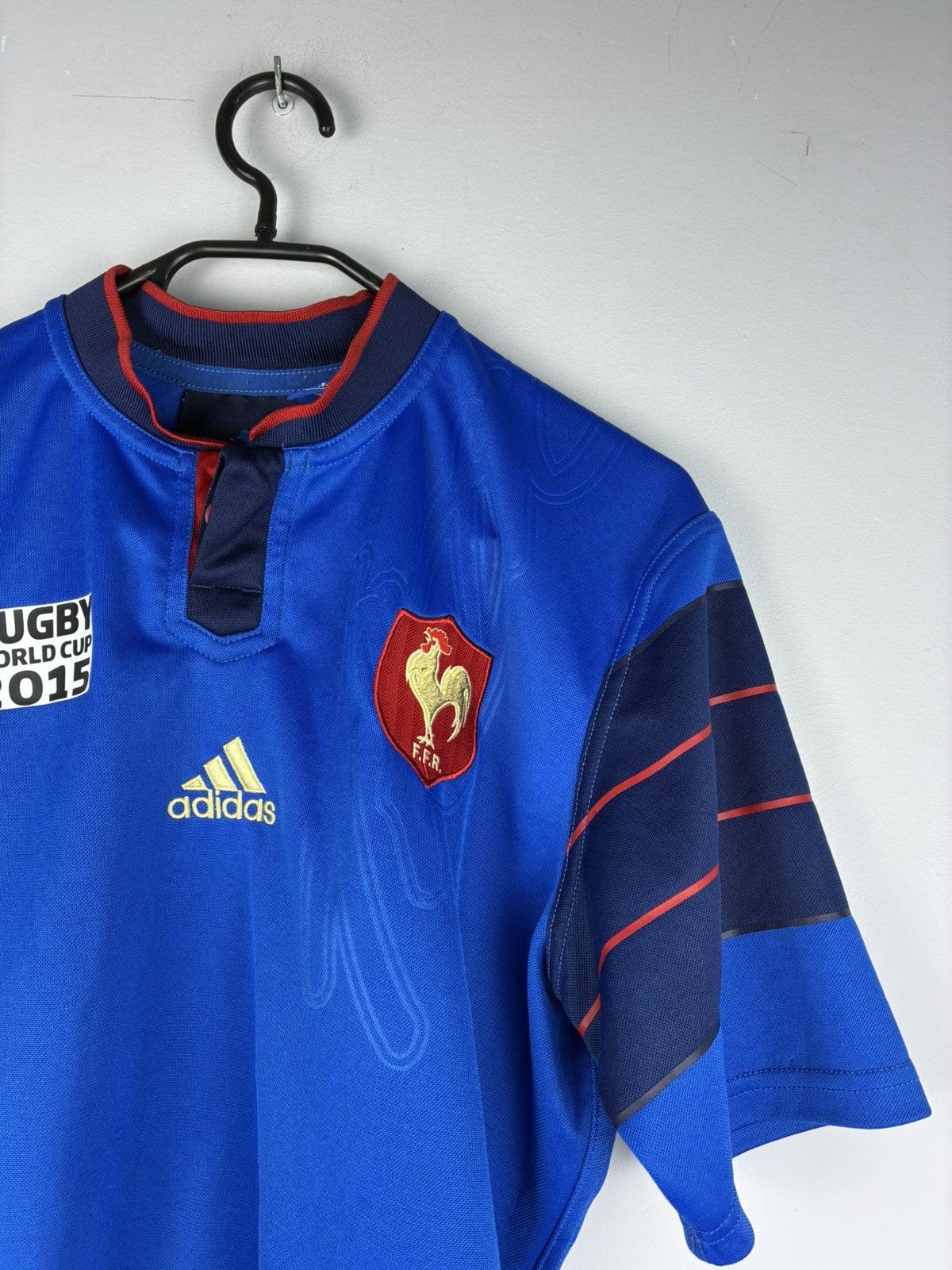 Adidas Adidas France Rugby 2015 Jersey Size US M / EU 48-50 / 2 - 3 Thumbnail
