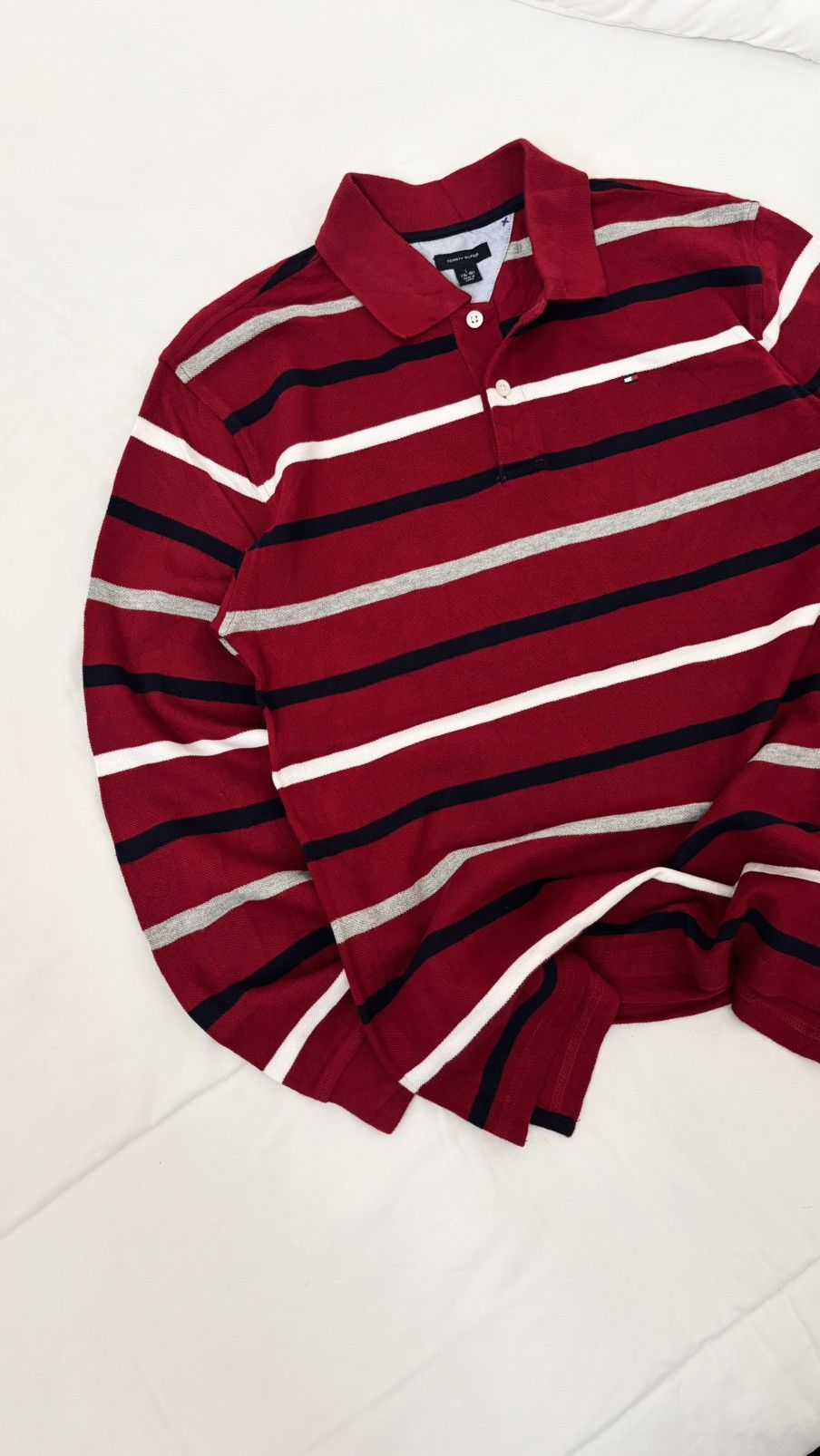 Tommy Hilfiger Tommy Hilfiger Stripes Collar Longsleeve Size US S / EU 44-46 / 1 - 3 Thumbnail