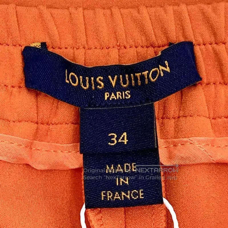 Louis Vuitton Louis Vuitton XXS Red Casual Pants . Size 22" - 7 Thumbnail
