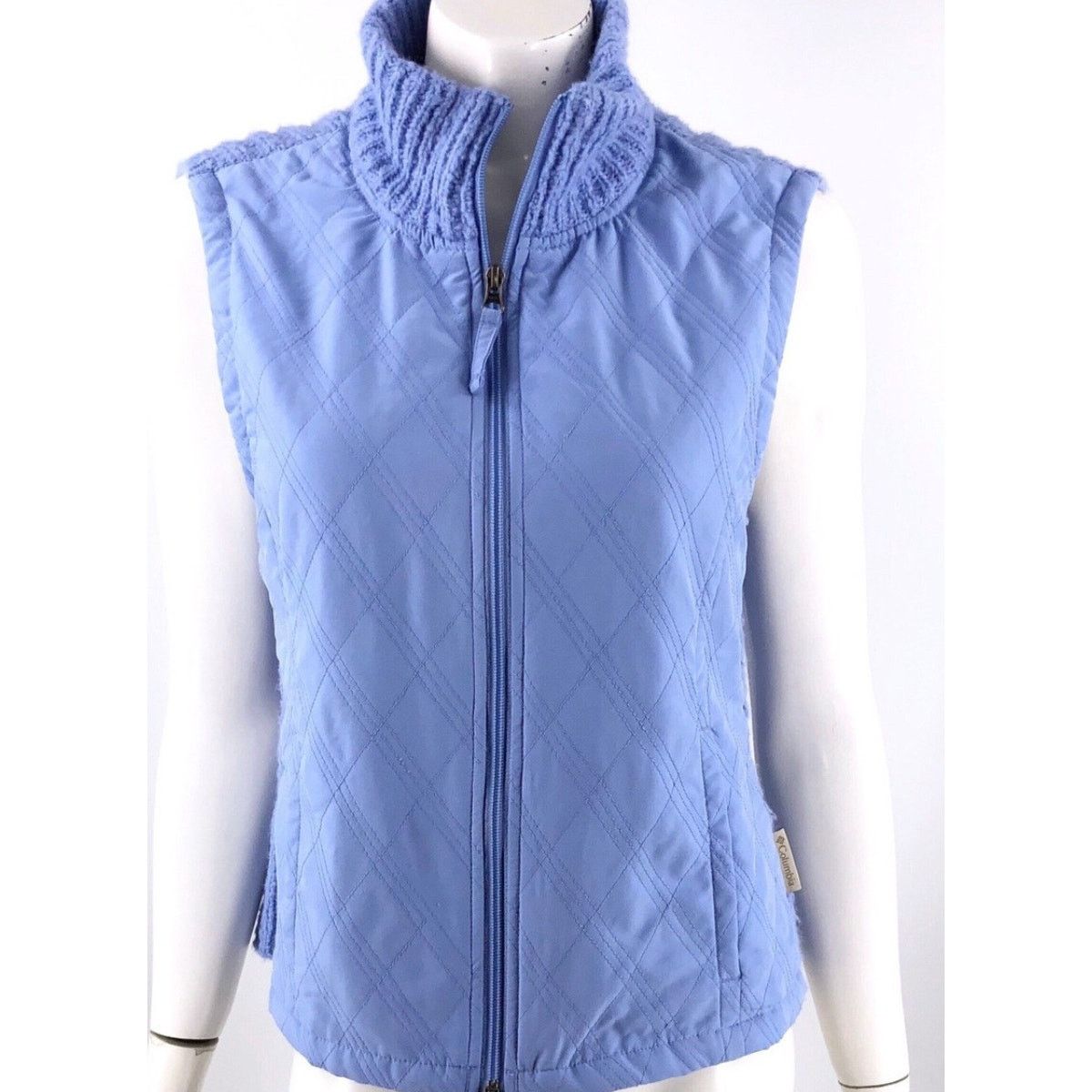 Columbia Columbia Women’s Vest Size XL– Blue Zip-Up Sleeveless Jacket Size XL / US 12-14 / IT 48-50 - 2 Thumbnail