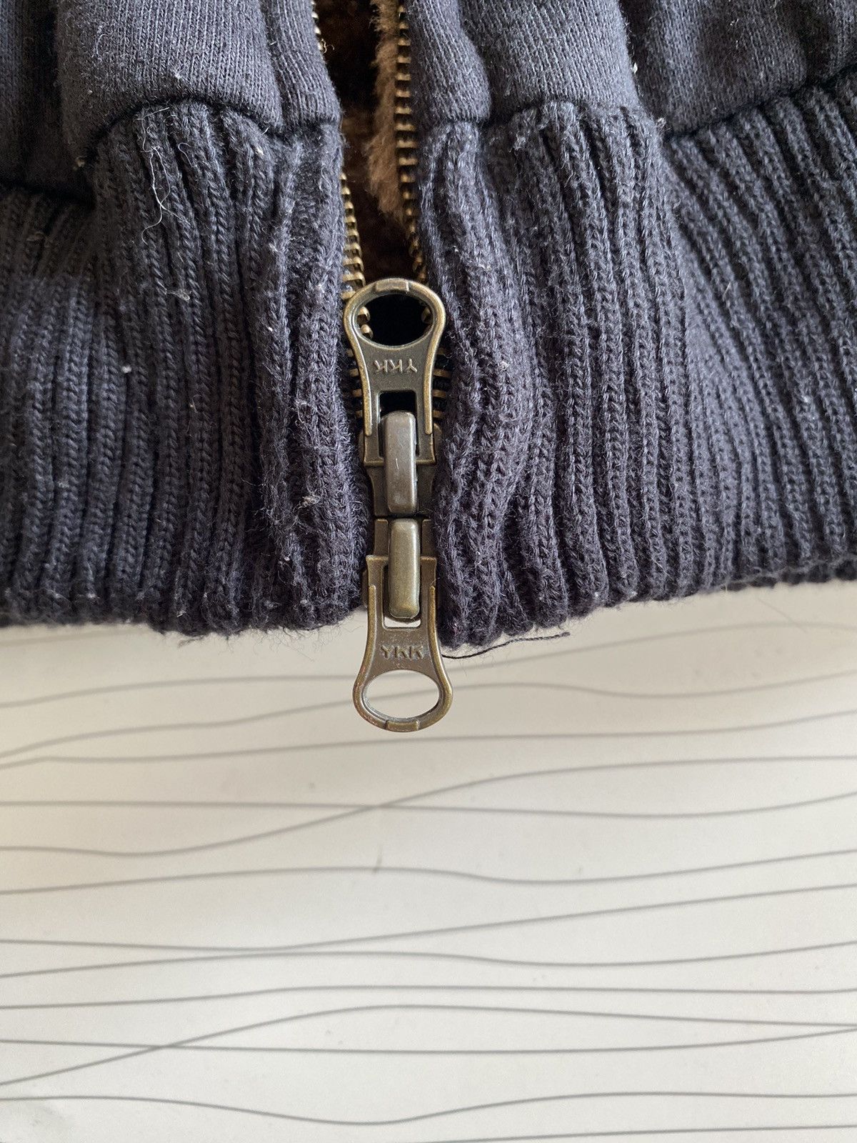 Le Grande Bleu (L.G.B.) Vintage Body Glove Zipper Hoodie Faux Fur Size US M / EU 48-50 / 2 - 18 Thumbnail