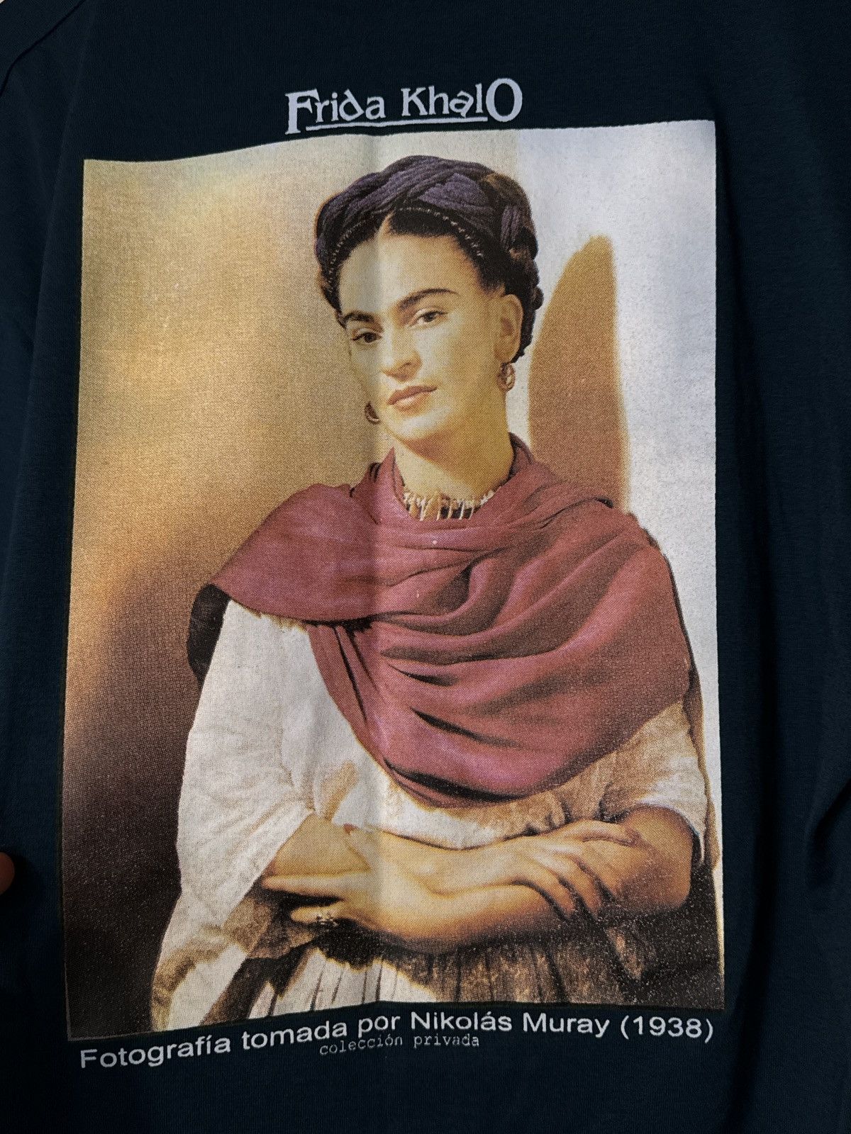 Vintage Vintage Frida Kahlo Art Tee Nikolas Muray 1938 Photo Mexico Size US L / EU 52-54 / 3 - 6 Thumbnail