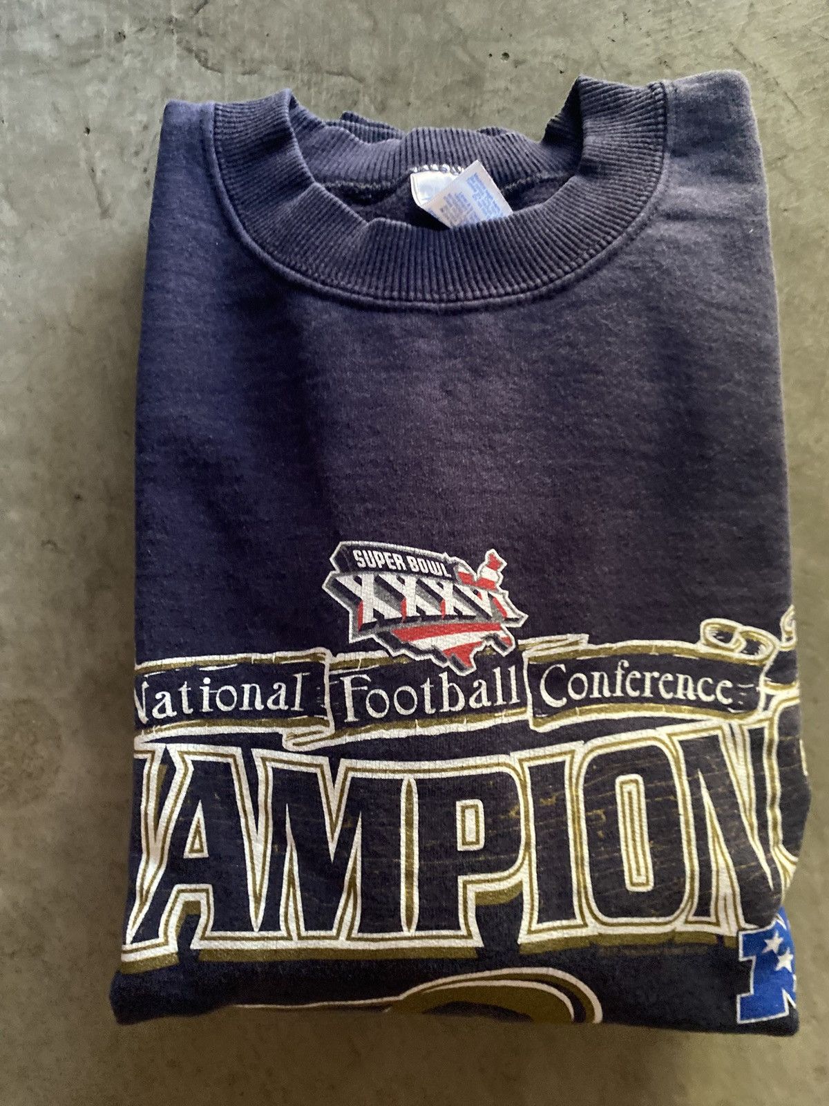 Vintage Vintage St. Louis Rams NFC Champs Crewneck Size US L / EU 52-54 / 3 - 1 Thumbnail