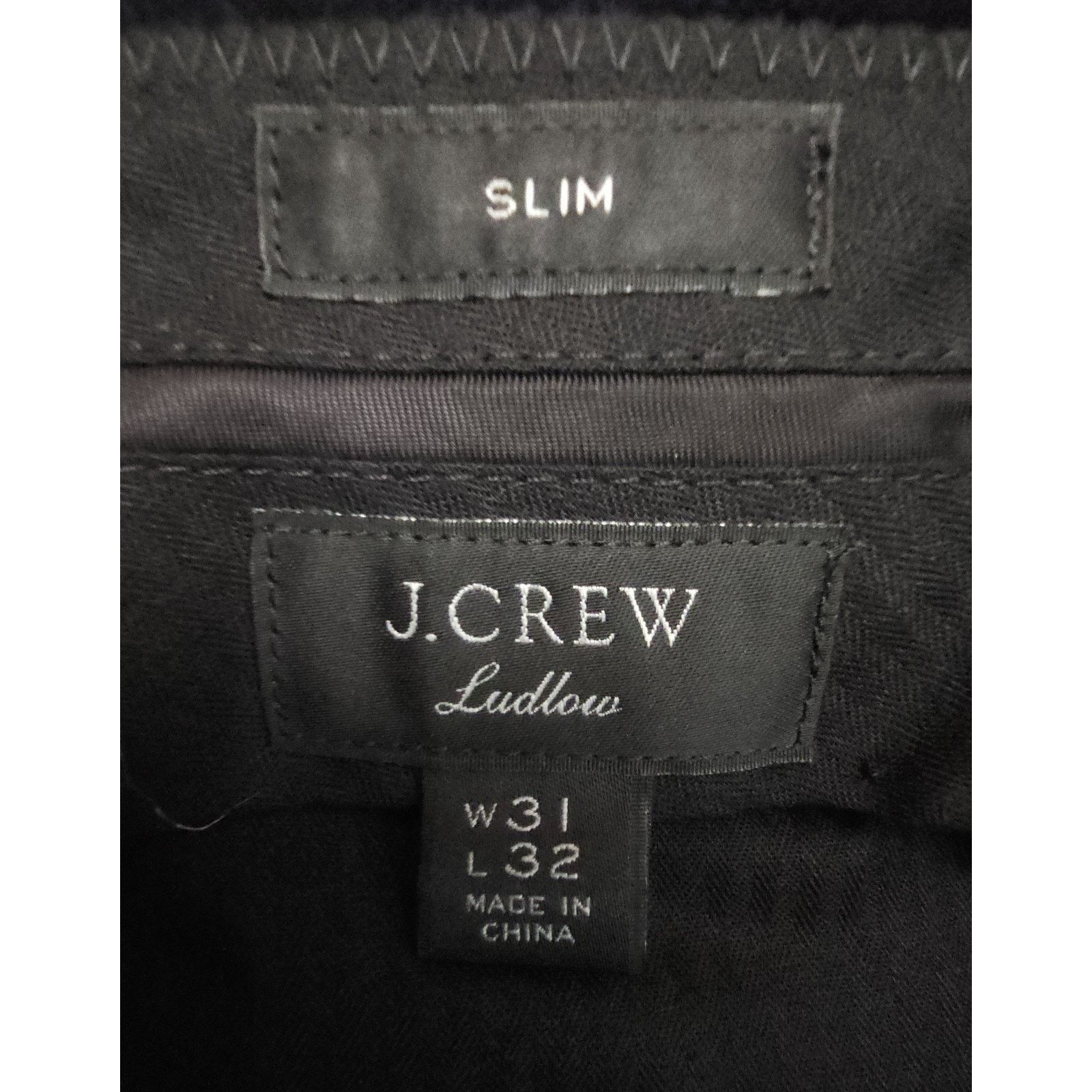 J.Crew J. Crew Ludlow Slim-Fit Tuxedo Corduroy Cupro Pants 31x31 Size US 31 - 7 Thumbnail