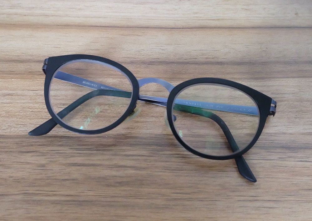 Japanese Brand Owndays Air Fit Stainless AF1001-K-C4 Glasses Size ONE SIZE - 1 Thumbnail