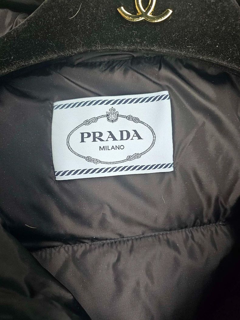 Prada Prada Size 38 Hooded slim down jacket 2503-Nextarrow Size US XS / EU 42 / 0 - 7 Thumbnail