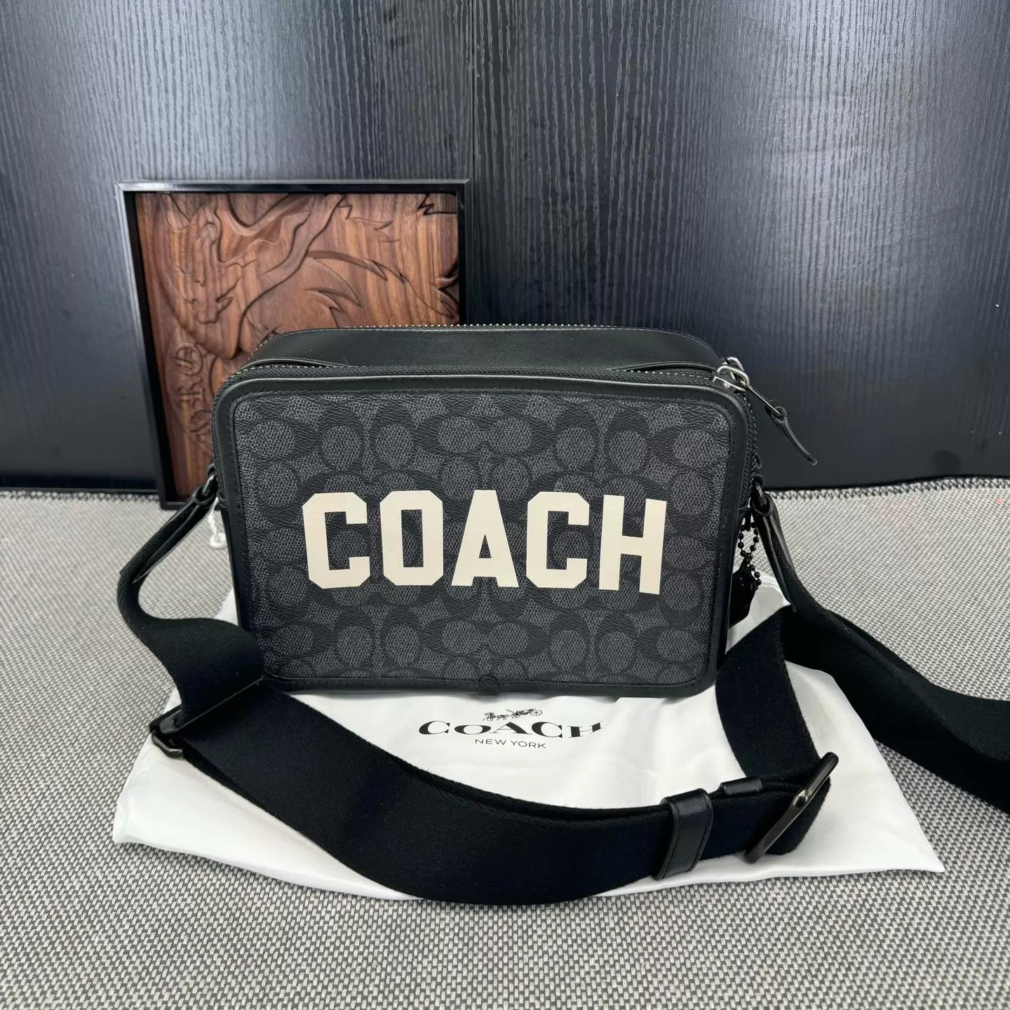 Coach Coach Black Camera Bag 24x8x17cm Light Wear Size ONE SIZE - 1 Thumbnail