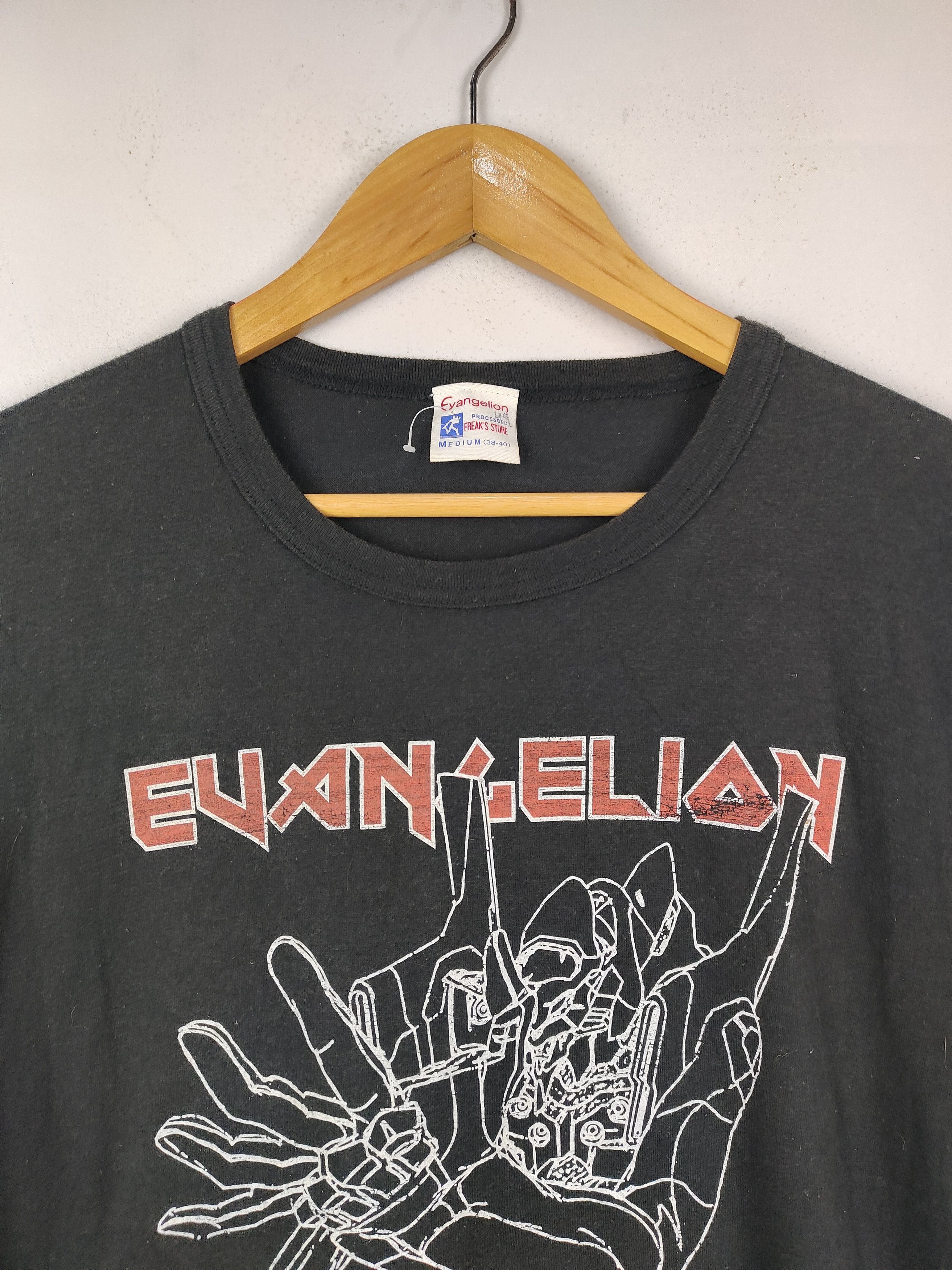 Anime Evangelion Anime Ripoff Metallica Font Shirt Size US S / EU 44-46 / 1 - 2 Thumbnail