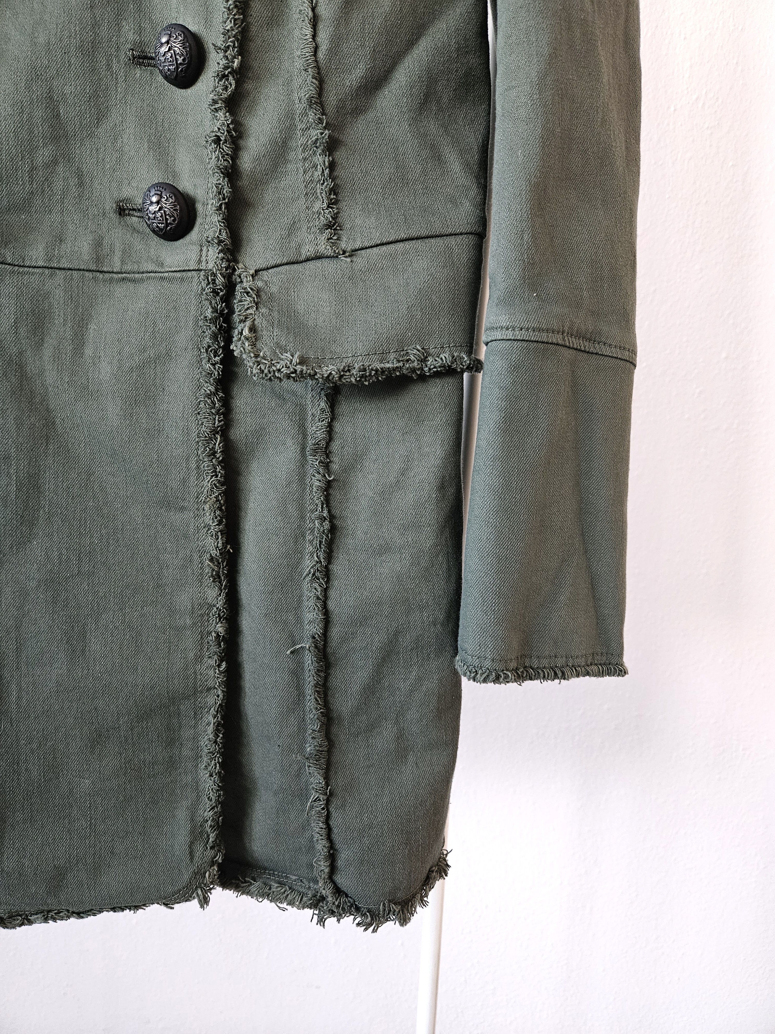 Pierre Balmain Pierre Balmain raw edge double breasted napoleon coat Size XS / US 0-2 / IT 36-38 - 9 Thumbnail