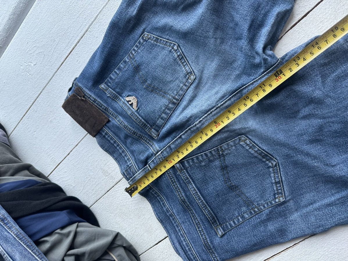 Giorgio Armani 🚨90s Armani Jeans Denim Blue Baggy Mens Pants 30US Size 30" / US 8 / IT 44 - 14 Thumbnail