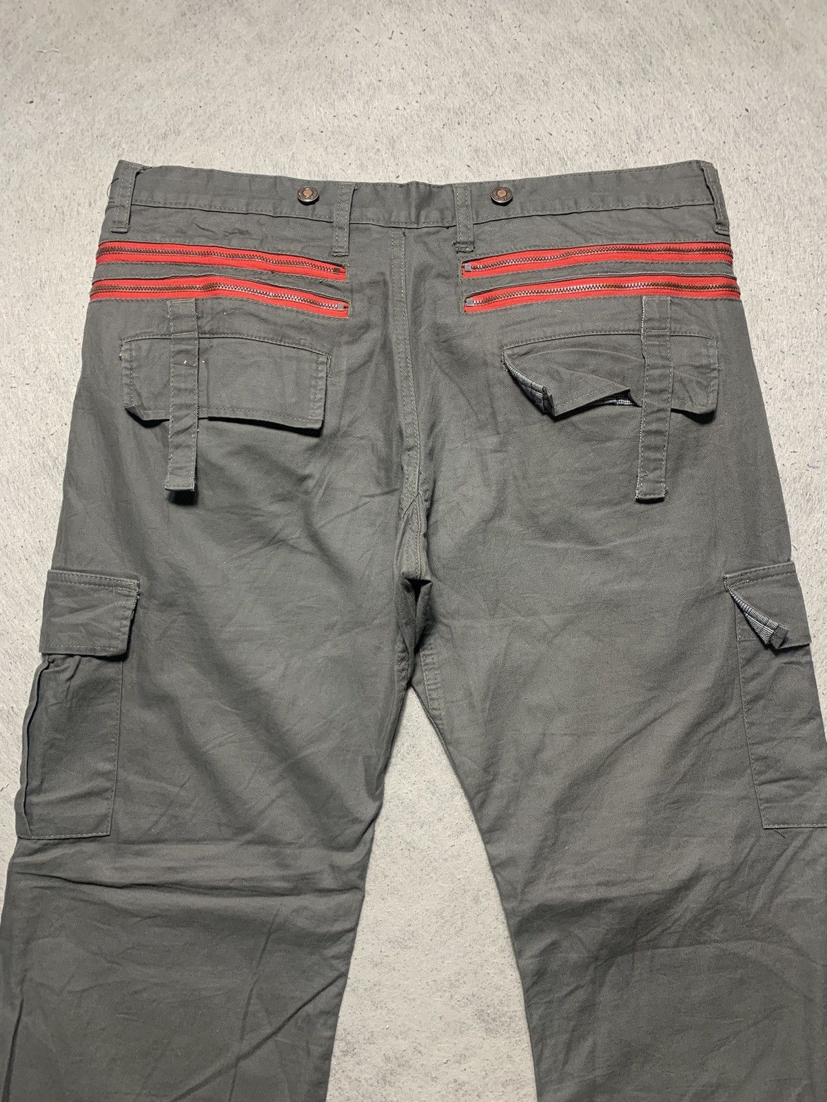 Number (N)ine Japanesene Brand BreathMint Multipocket Bondage Cargo Pant Size US 37 - 14 Thumbnail