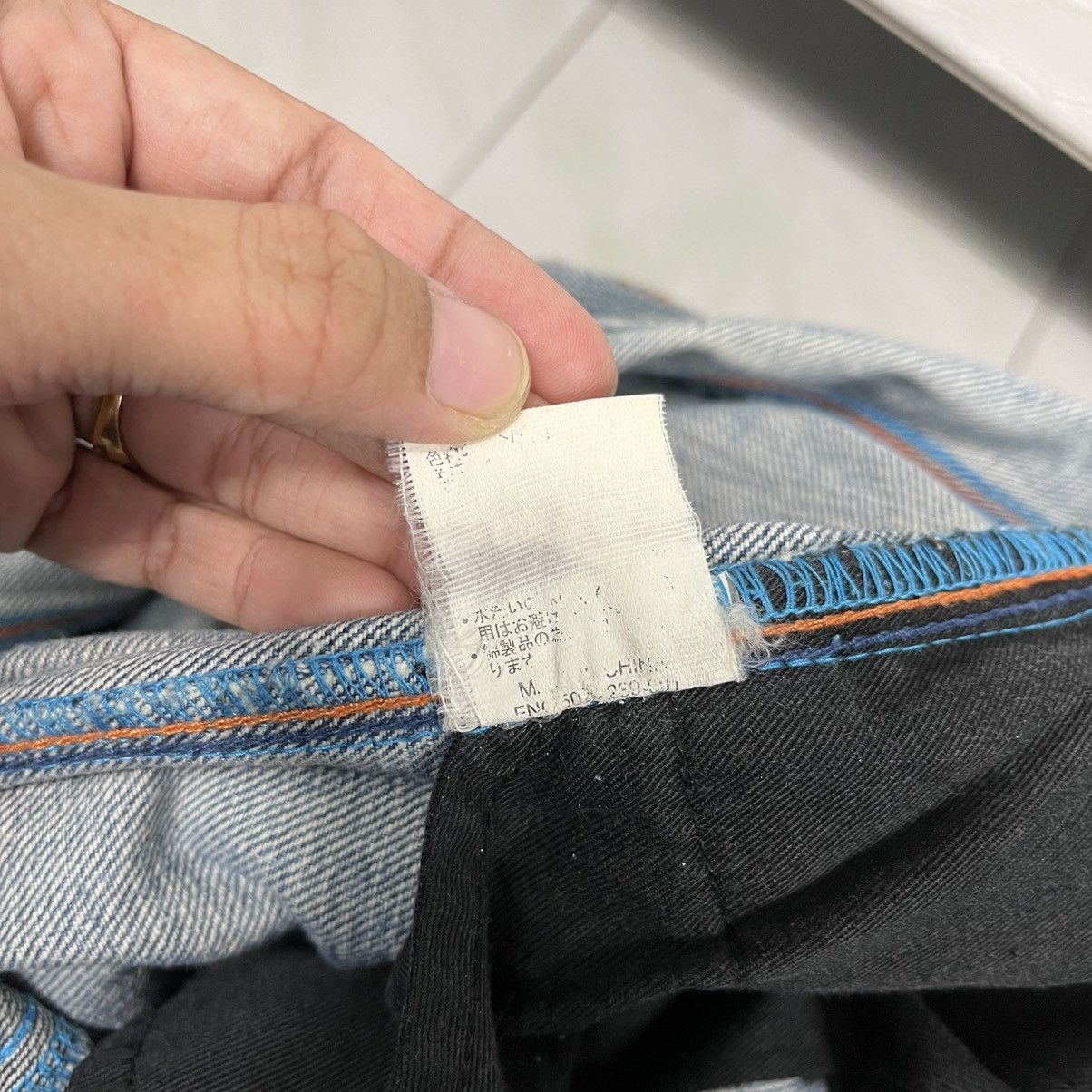 Mossimo Vintage Mossimo Sports Utility Denim Jeans Size US 28 / EU 44 - 20 Thumbnail