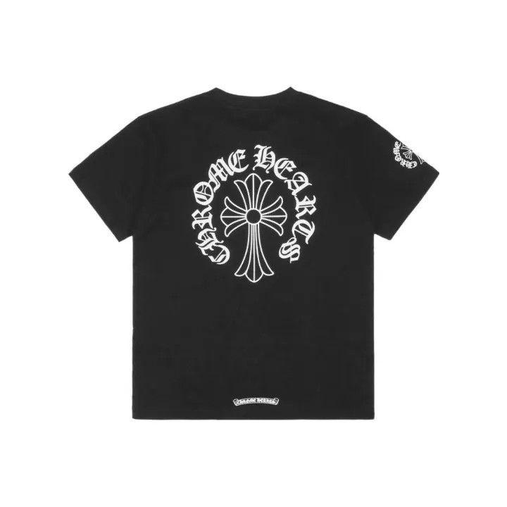 Chrome Hearts Chrome Hearts Black Cross Print Short Sleeve T-Shirt 0079 Size US S / EU 44-46 / 1 - 1 Thumbnail