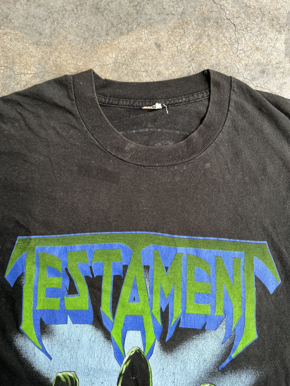 Band Tees (S) Vintage Testament Souls Of Black 1990 Tour Band Tees Size US S / EU 44-46 / 1 - 6 Thumbnail