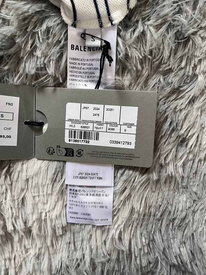 Balenciaga Balenciaga Striped Polo Short Sleeve Size US S / EU 44-46 / 1 - 5 Thumbnail