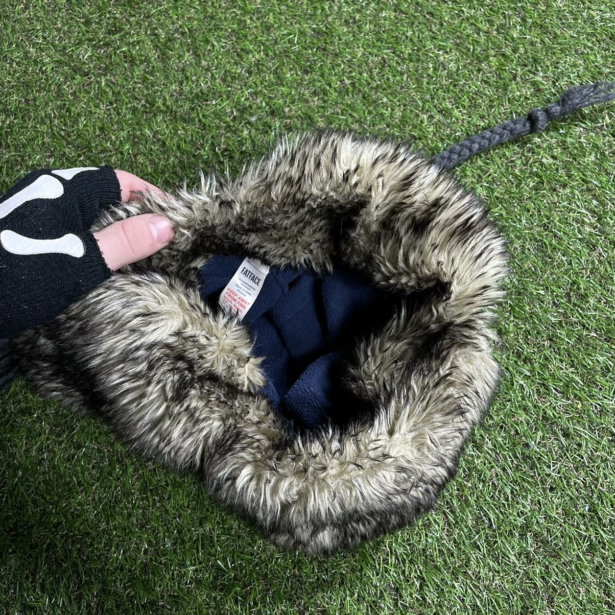 Vintage Vintage Y2K Fuzzy Beanie Alt Ushanka Grunge Streetwear OS Size ONE SIZE - 5 Thumbnail