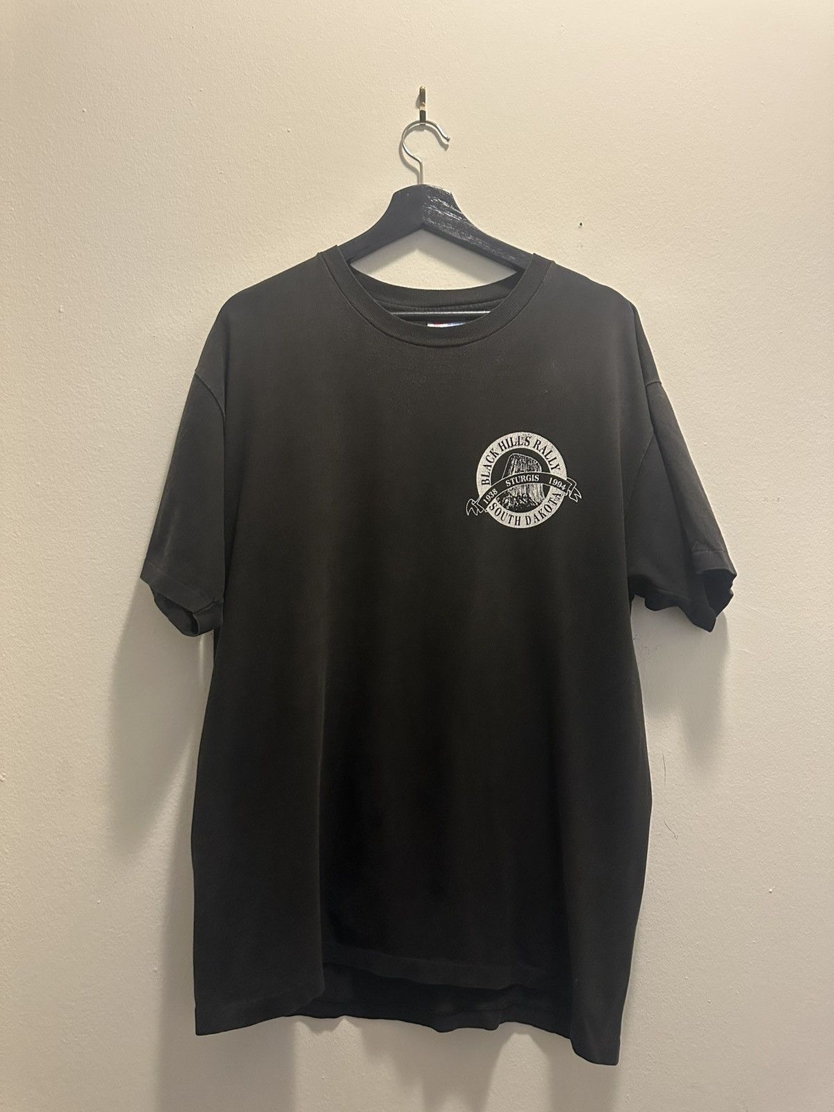 Vintage Vintage 1994 Black Hills Biker Tee XL Single Stitch Size US L / EU 52-54 / 3 - 2 Thumbnail