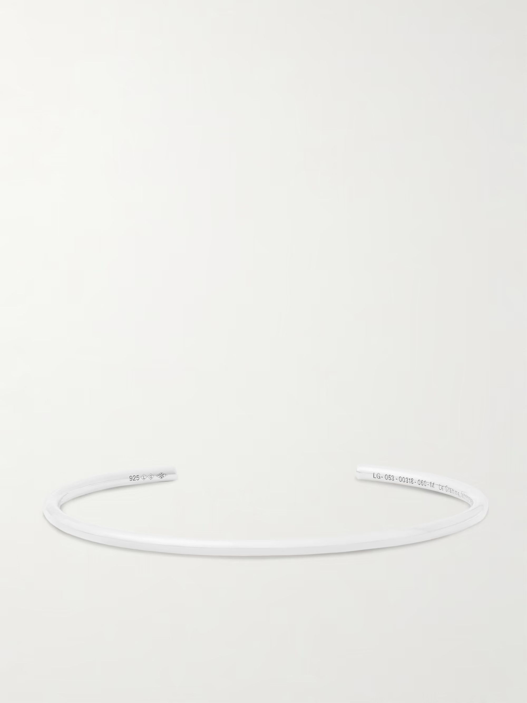 Le Gramme LE GRAMME Le 7 Polished Sterling Silver Cuff Size ONE SIZE - 2 Thumbnail