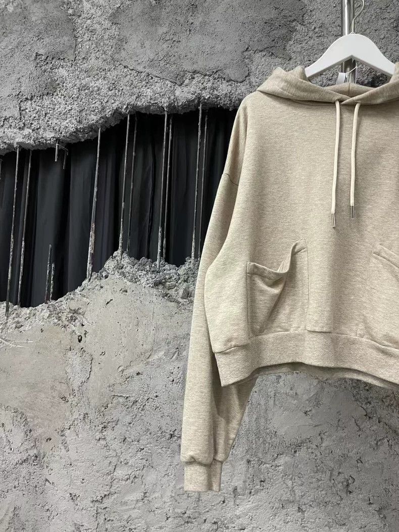 Celine Celine Oatmeal Hooded Sweatshirt Size L Size US L / EU 52-54 / 3 - 4 Thumbnail