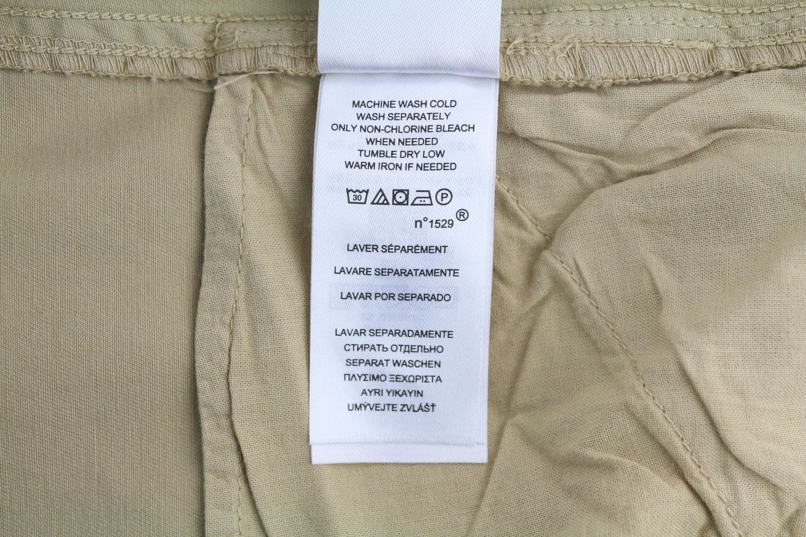 Lauren Ralph Lauren W31 Brown Slim Ankle Zip Trousers 84705 Size 31" - 8 Thumbnail
