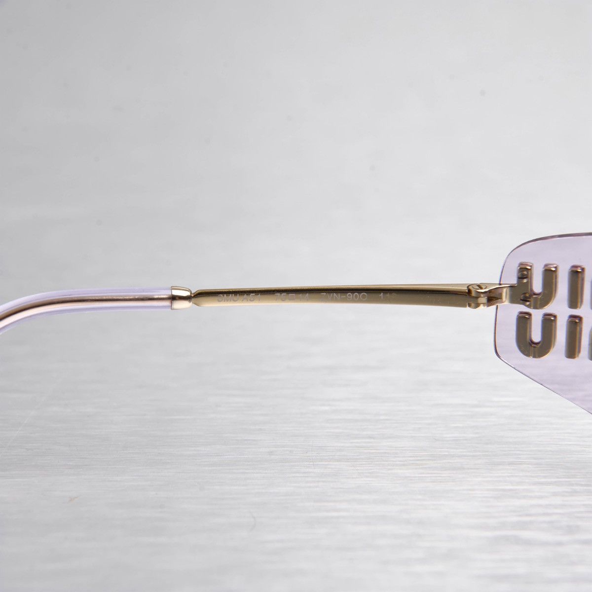 Miu Miu MIU MIU 0MU A51S ZVN90O SUNGLASSES Size ONE SIZE - 5 Thumbnail