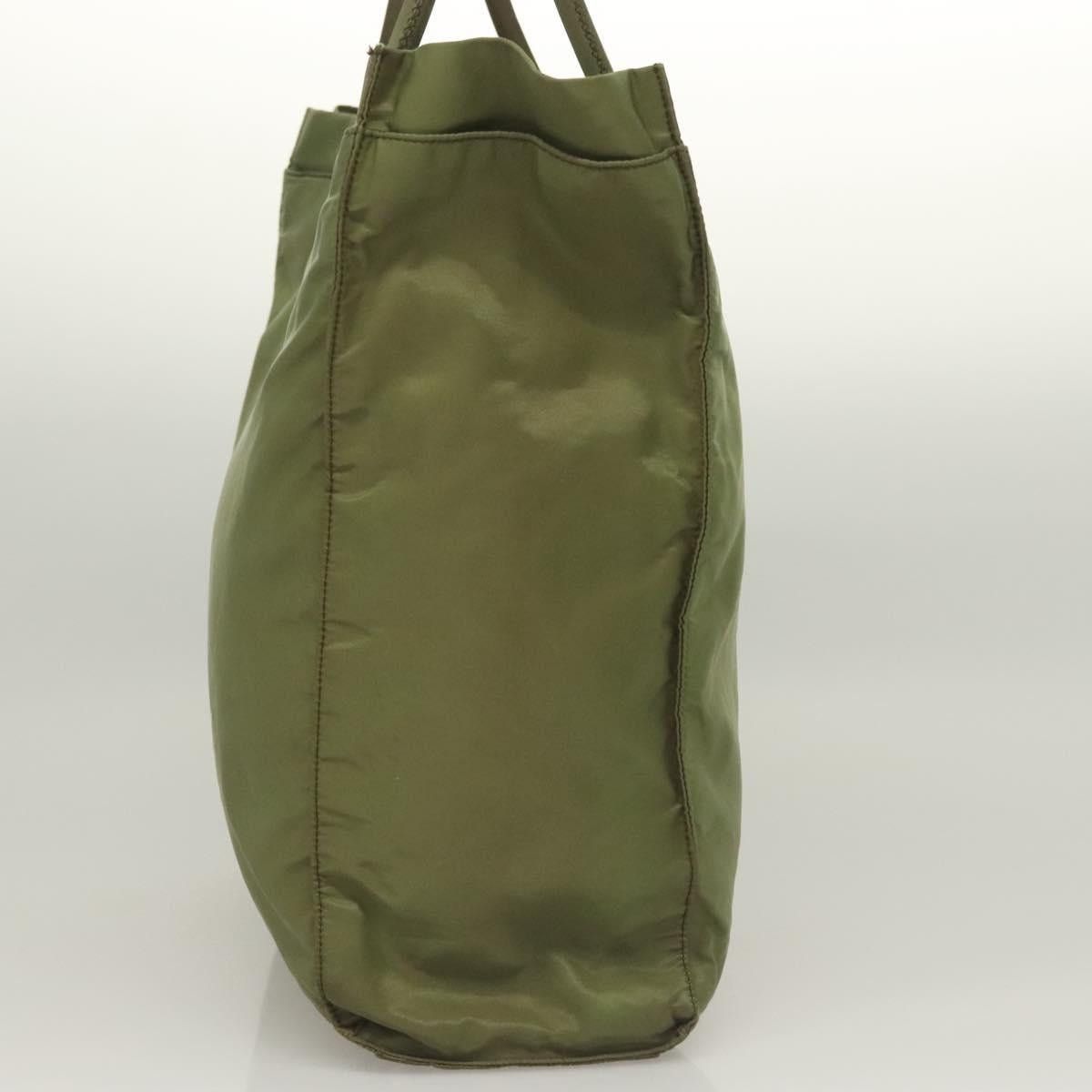 Prada PRADA Tote Bag Nylon Khaki Size ONE SIZE - 4 Thumbnail