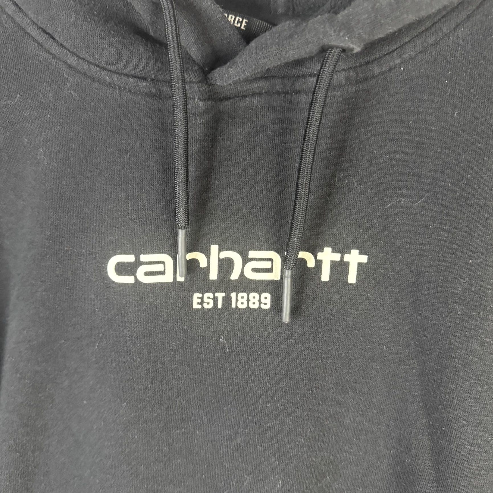 Carhartt Carhartt Force Hoodie Mens M Black Fleece Pullover Logo Sweatshirt Size US M / EU 48-50 / 2 - 6 Thumbnail