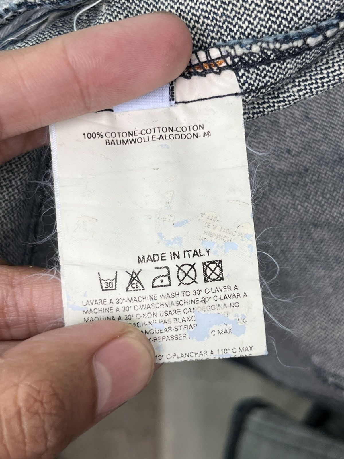 Maison Margiela Line 10 Denim Moto Jacket Size XS / US 0-2 / IT 36-38 - 10 Thumbnail