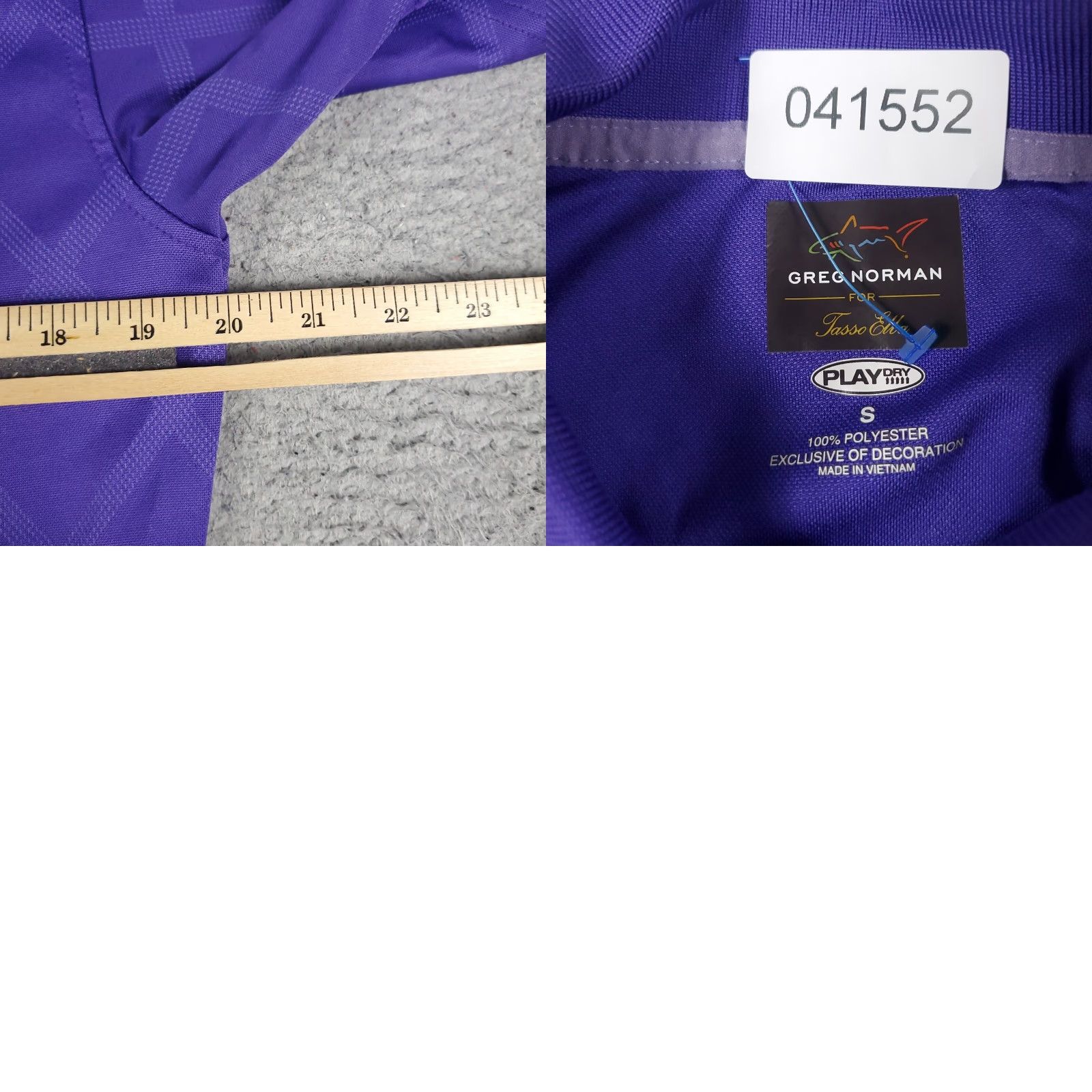 Vintage Greg Norman Polo Shirt Mens S Purple Shark Golf Casual Short Sleeve Polo Shirt Mens S Purple Shark Golf Casual Short Sleeve Size US S / EU 44-46 / 1 - 8 Thumbnail