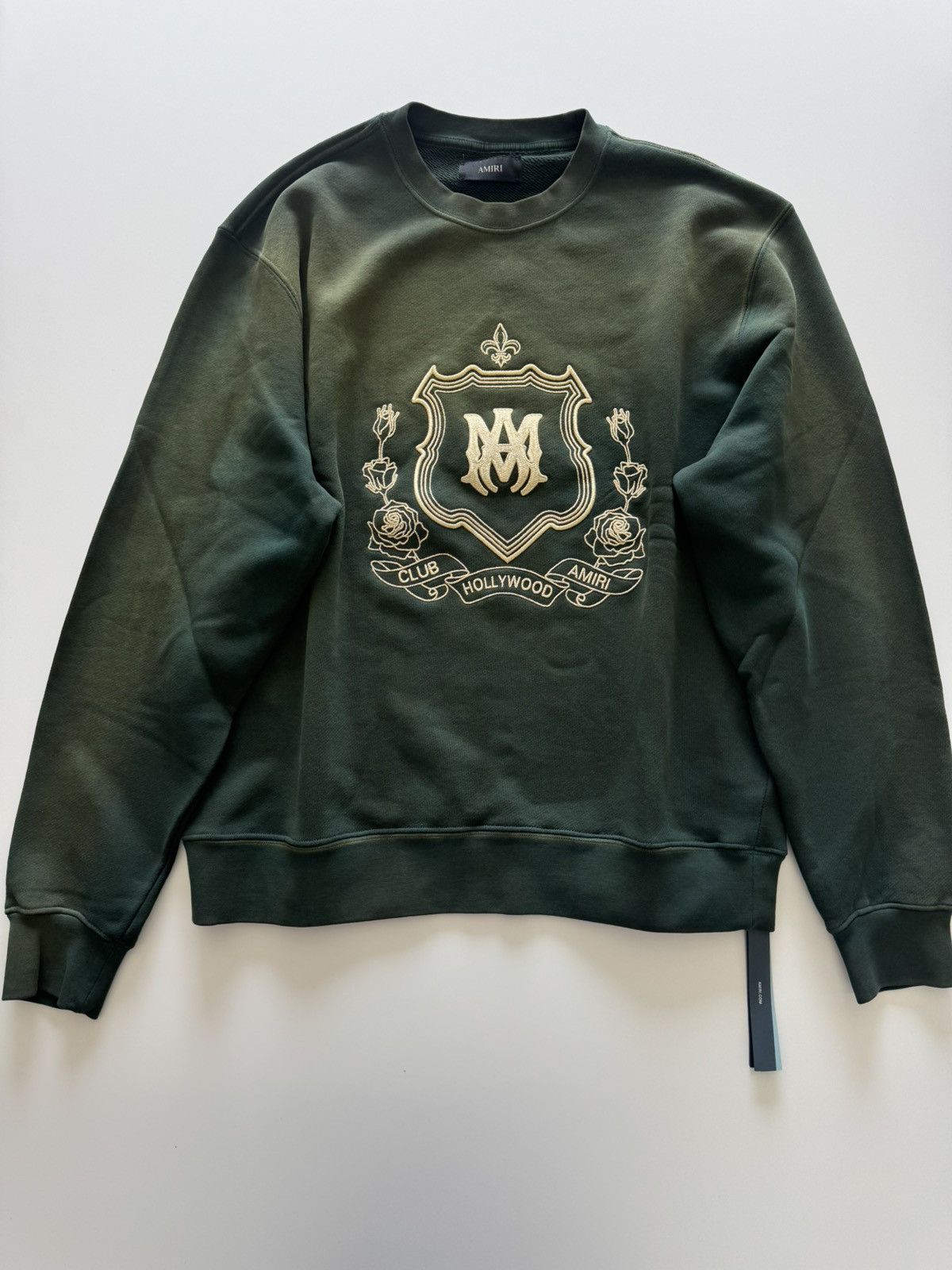 Amiri AMIRI crest-embroidered sweatshirt Size US L / EU 52-54 / 3 - 1 Thumbnail