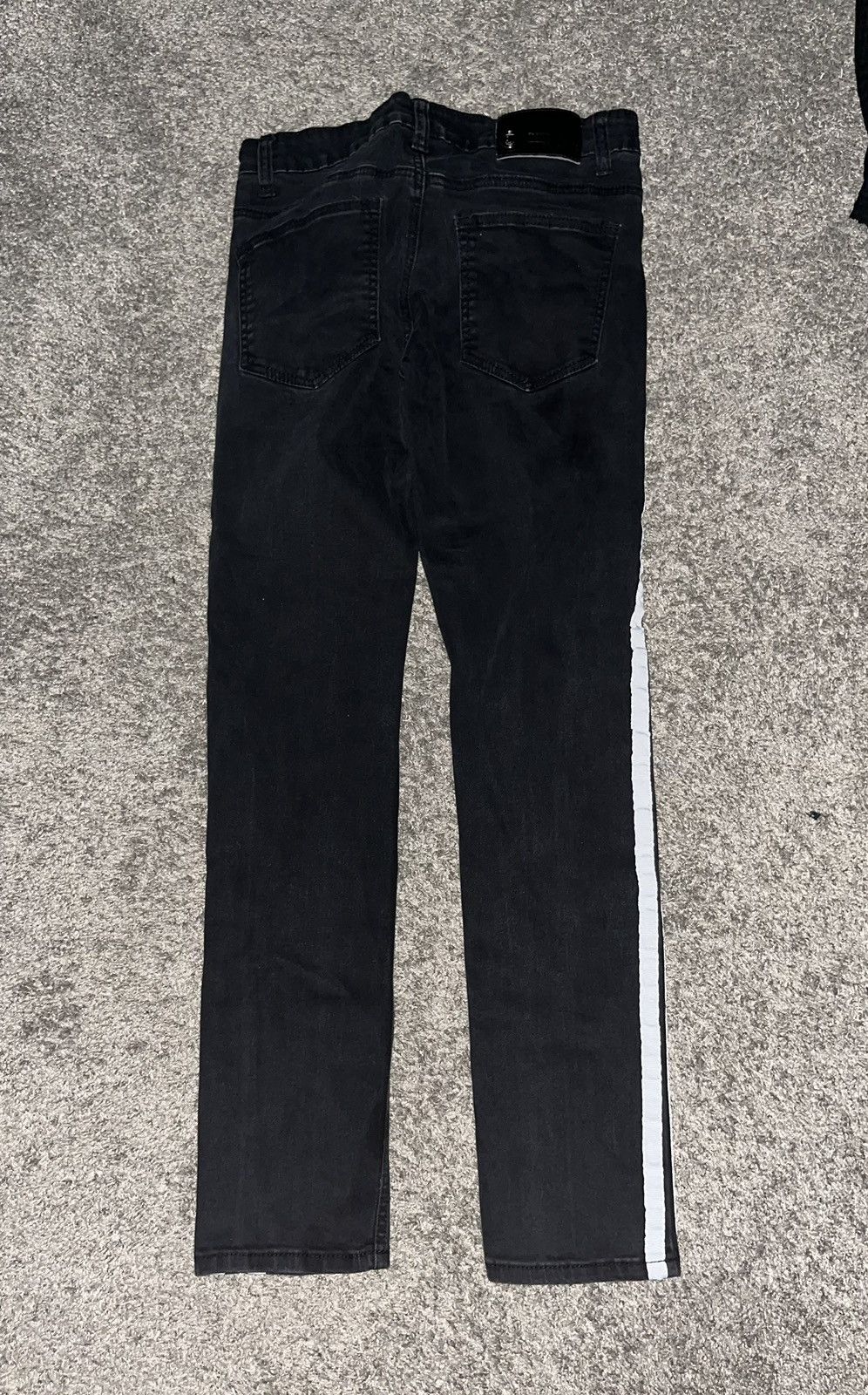 rue21 Black striped jeans Size US 30 / EU 46 - 2 Thumbnail