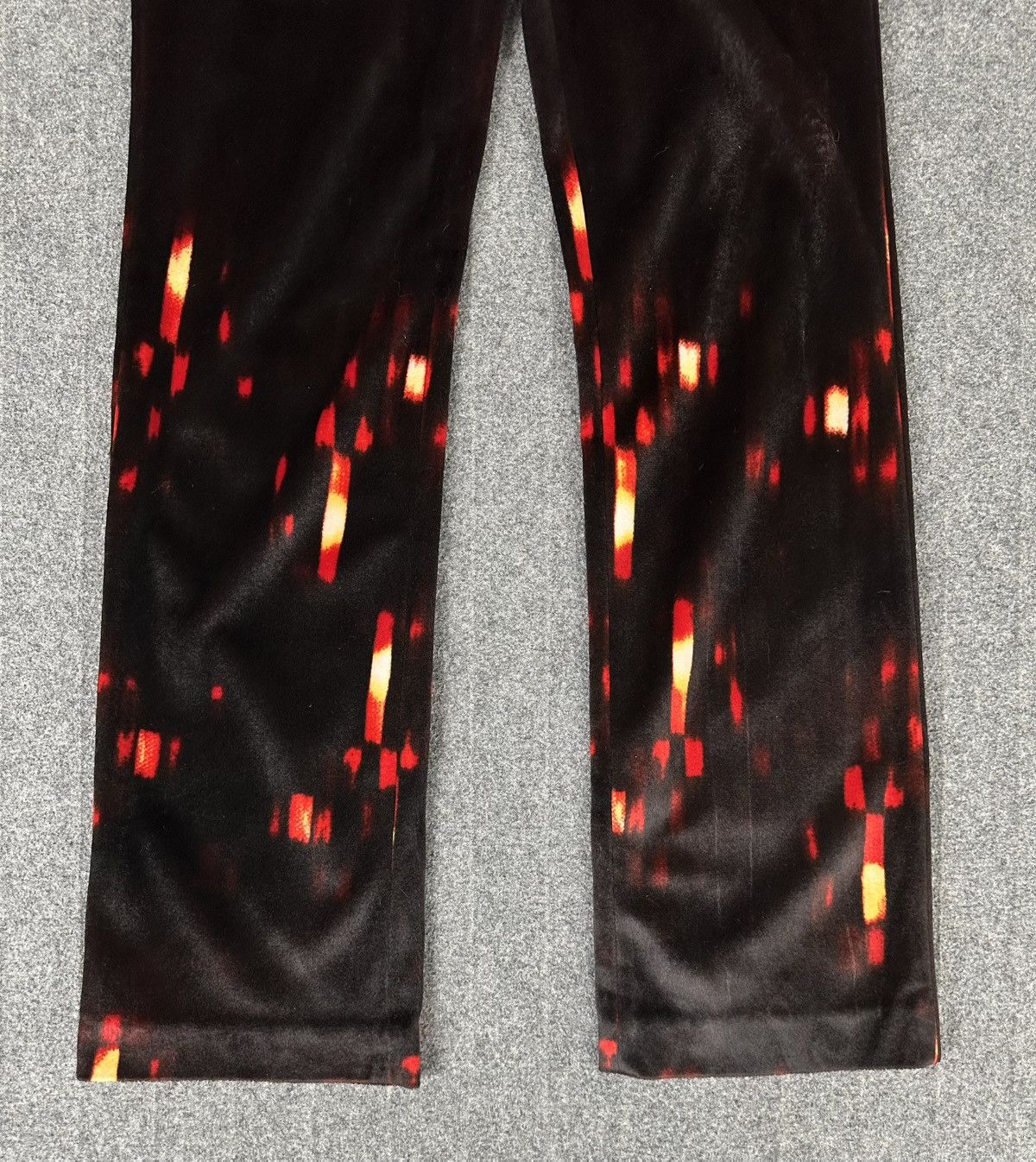 Vivienne Tam Vivienne Tam - 90’s Lantern Lights Velvet Polyester Pants Size 30" / US 8 / IT 44 - 5 Thumbnail