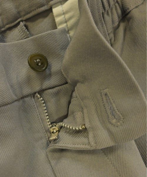 Comme des Garcons Homme Deux Casual Pants Polyester Plain Zipper Side Waist Rubber Gray Size US 30 / EU 46 - 7 Thumbnail