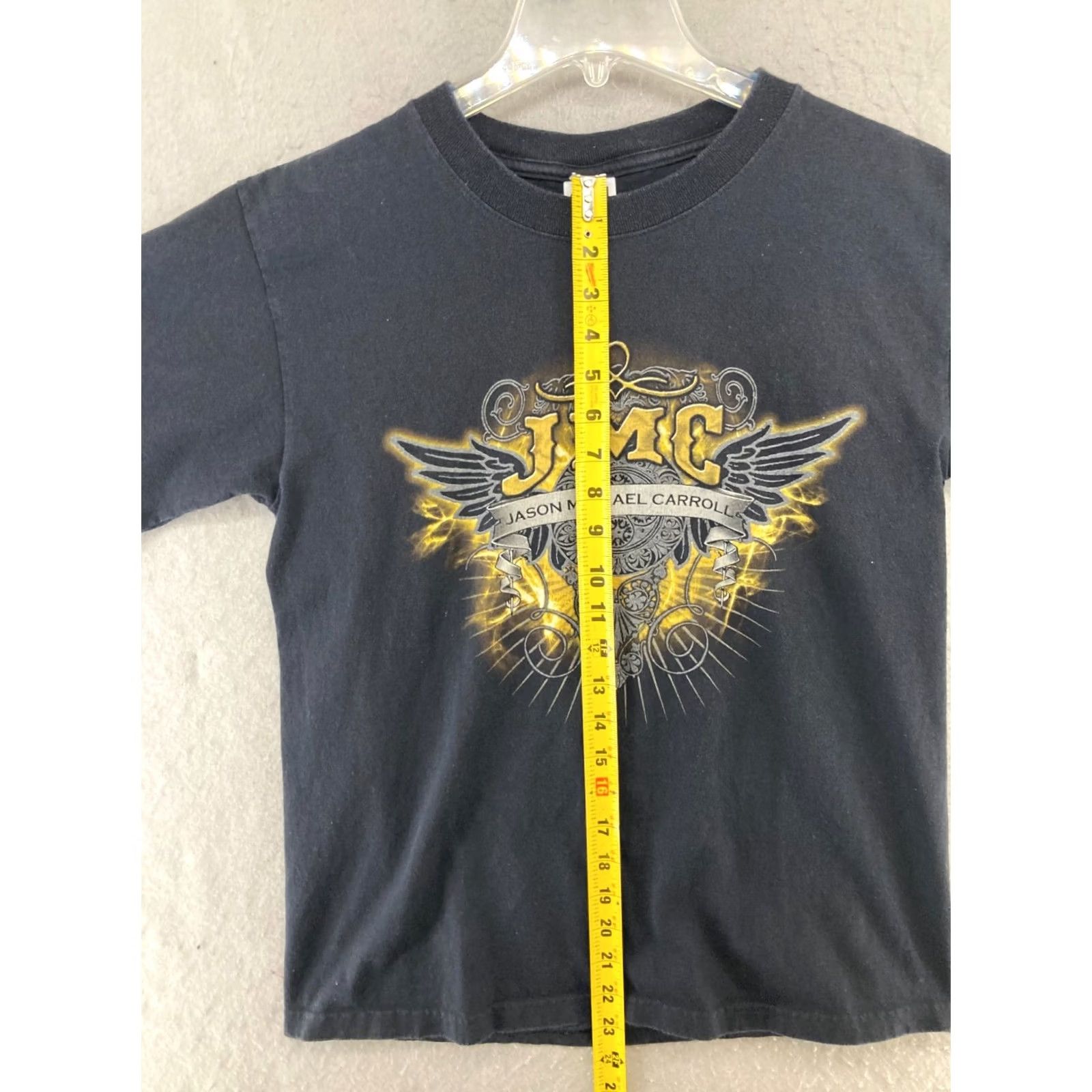 Anvil Jason Michael Carroll TShirt Medium Black I Can Sleep Tour 2008 Concert Mens Size US M / EU 48-50 / 2 - 3 Thumbnail