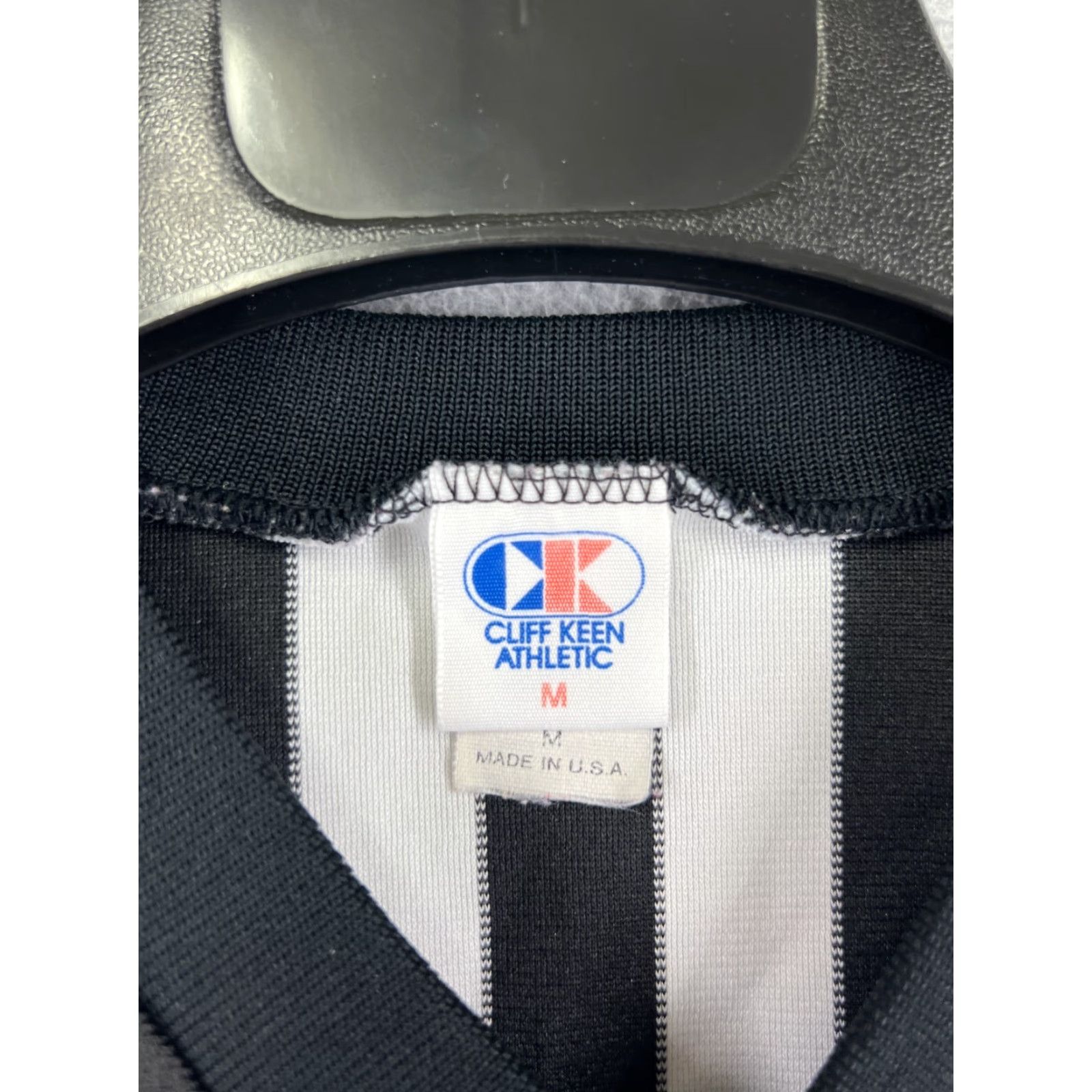 KEEN Cliff Keen Referee Shirt Mens 2XL White V-Neck Short Sleeve Polyester Cotton Jersey Logo Breatha​ble Sports Shirt Size US XXL / EU 58 / 5 - 7 Thumbnail